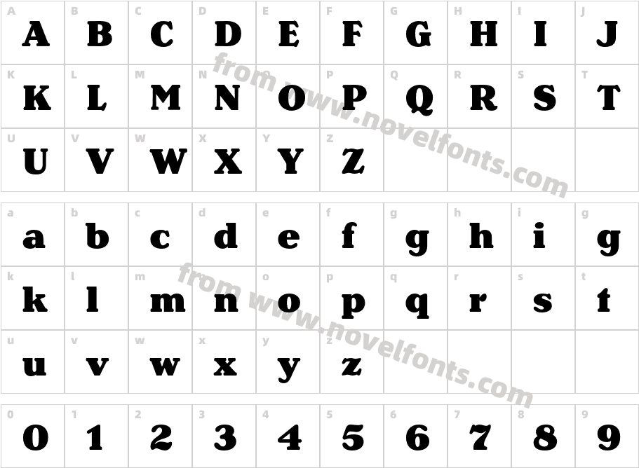 Henriette-BlackCharacter Map