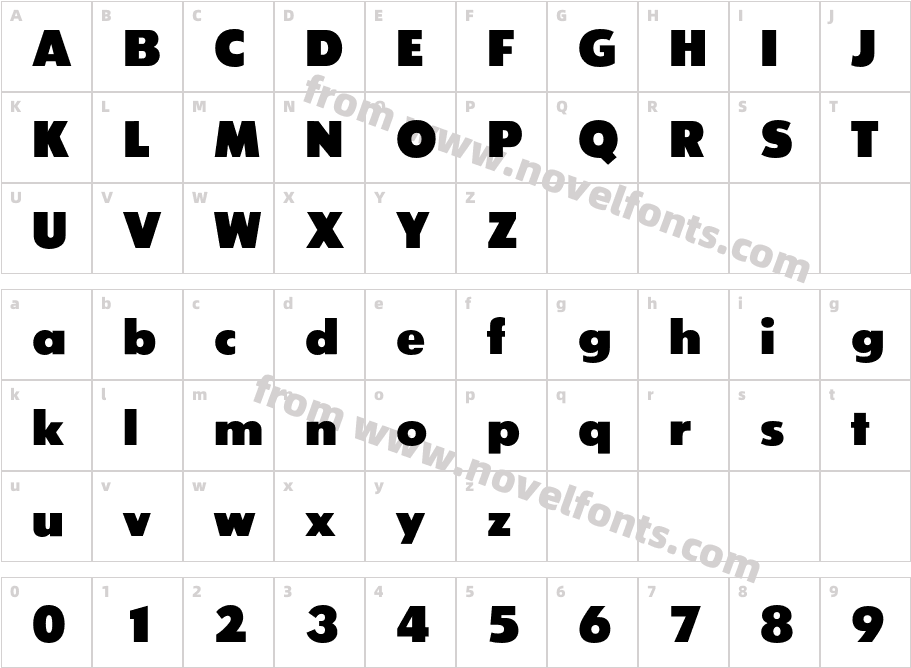 HeraldusEF-ExtraFettCharacter Map