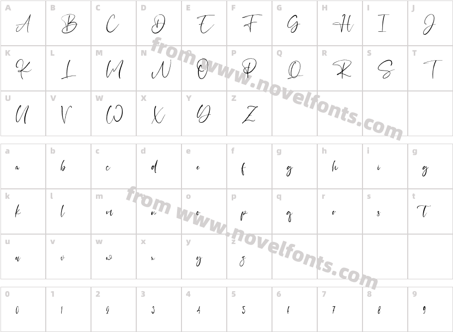 HeyJeniferCharacter Map