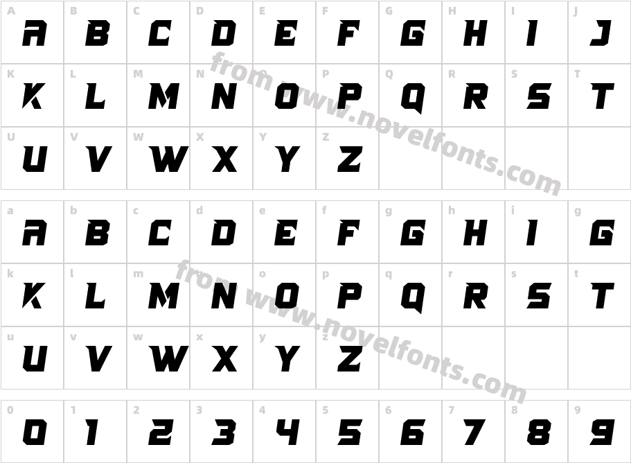 Hi JackCharacter Map