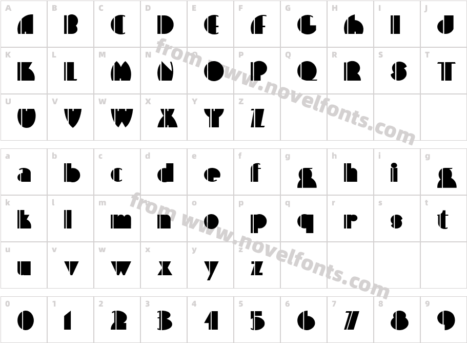 High Five NFCharacter Map