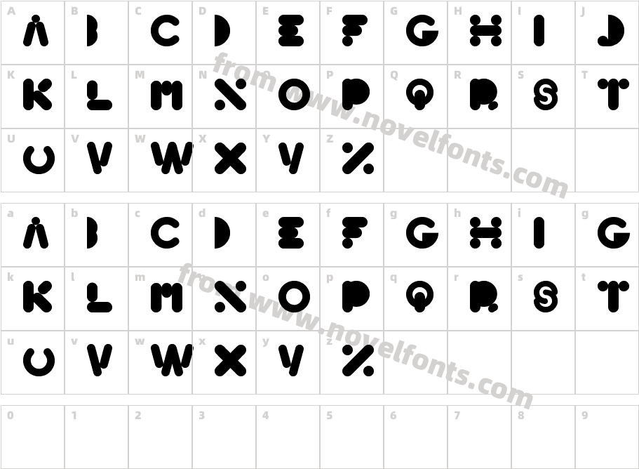 High LogicCharacter Map