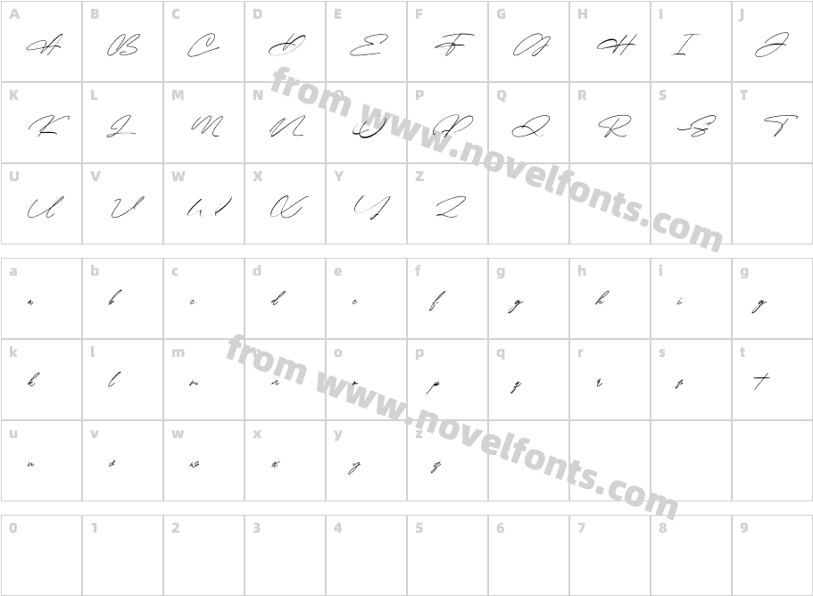 Hilority Free RegularCharacter Map