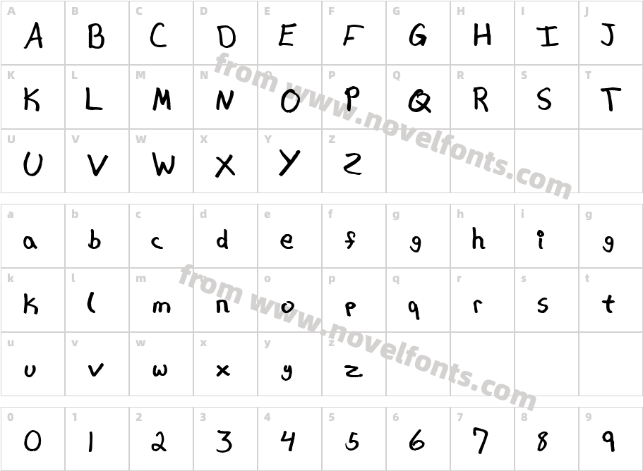 HipchickCharacter Map