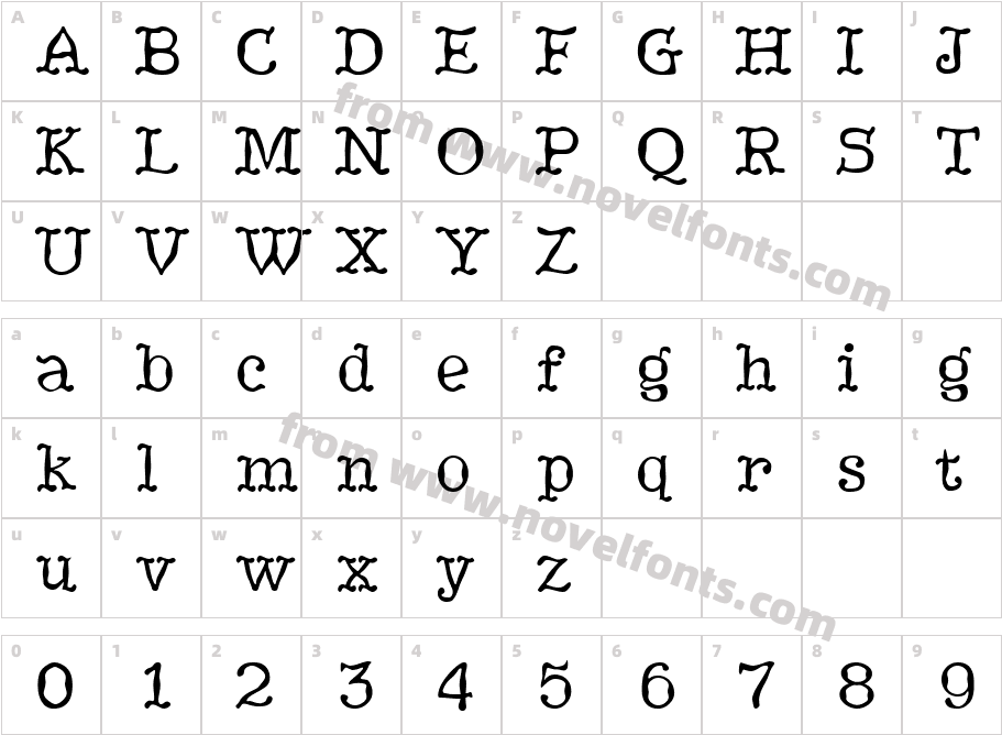 HippityDippity PlainCharacter Map