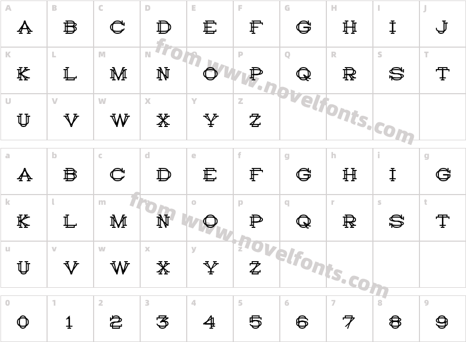 History Repeating RegularCharacter Map