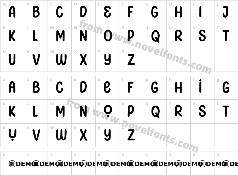 History Sheeter RegularCharacter Map