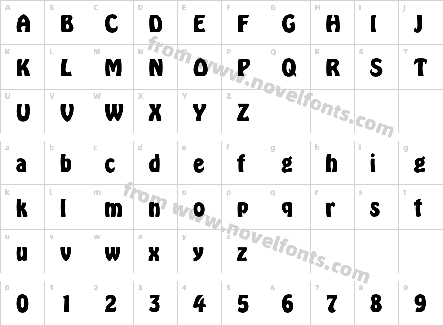 Hobo-BldCharacter Map