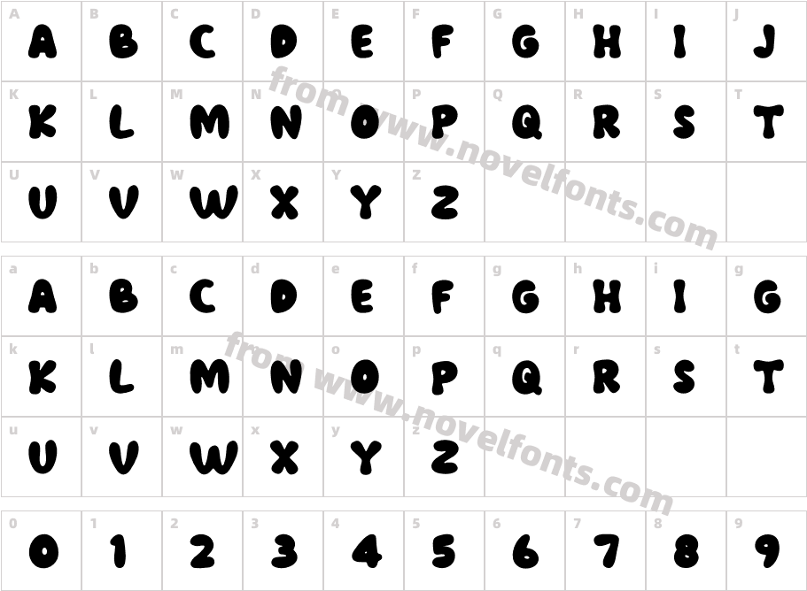 Holly FreeCharacter Map