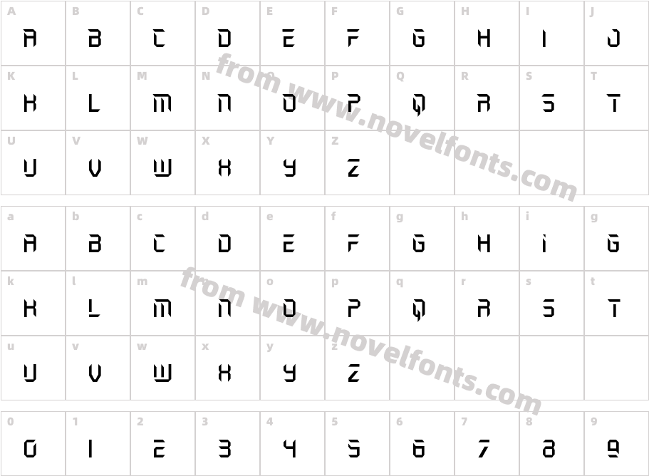 Holo-JacketCharacter Map