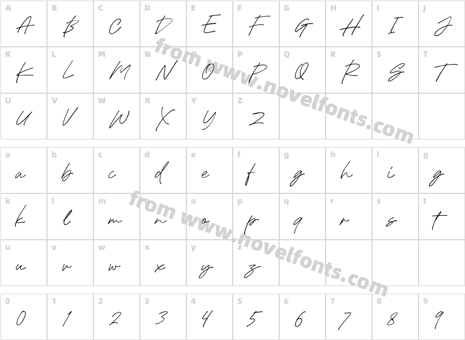 HolybuckDEMOCharacter Map