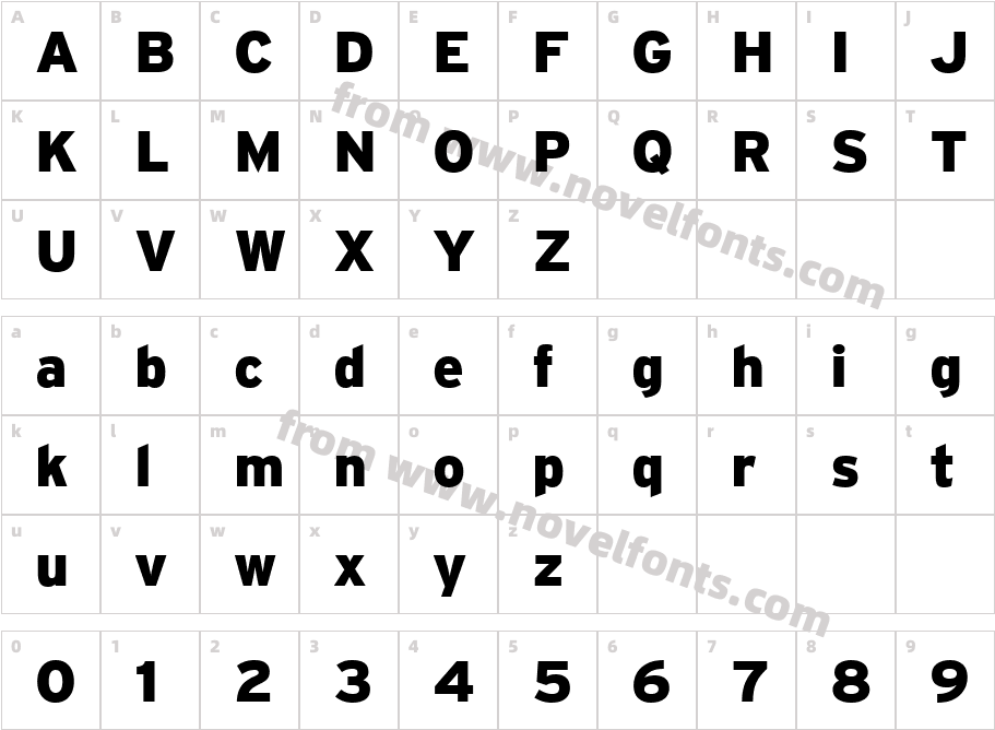 Home BoldCharacter Map