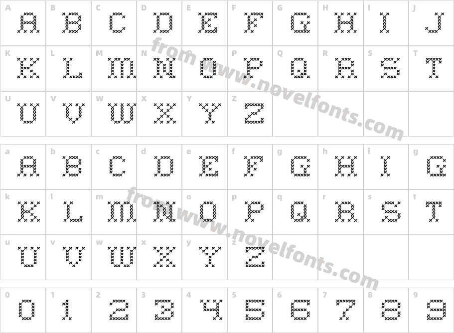 Home Sweet HomeCharacter Map