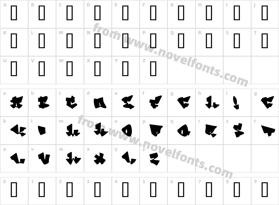 HomeboyCharacter Map