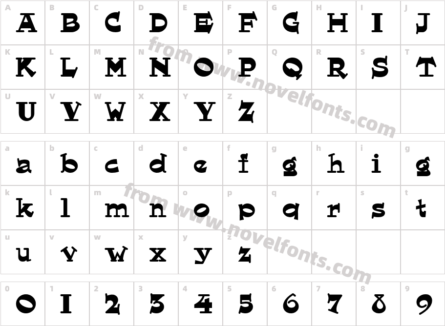 HornswoggledCharacter Map