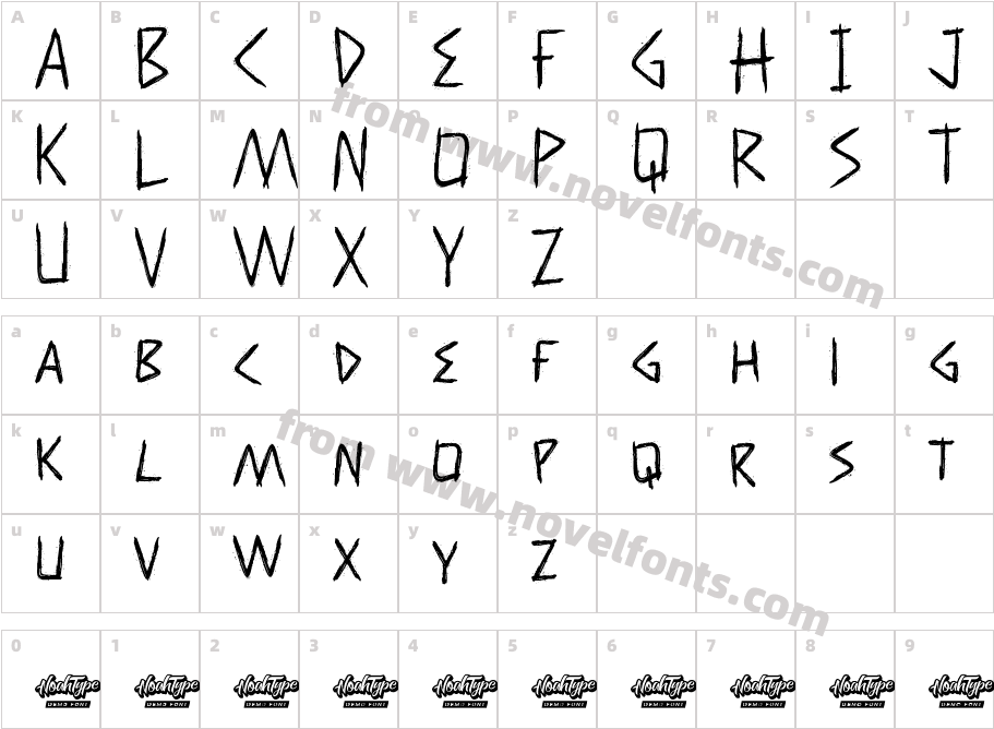 HororDramaDemoRegularCharacter Map