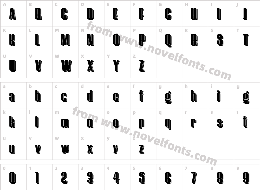 Hostil Shadow TwoCharacter Map