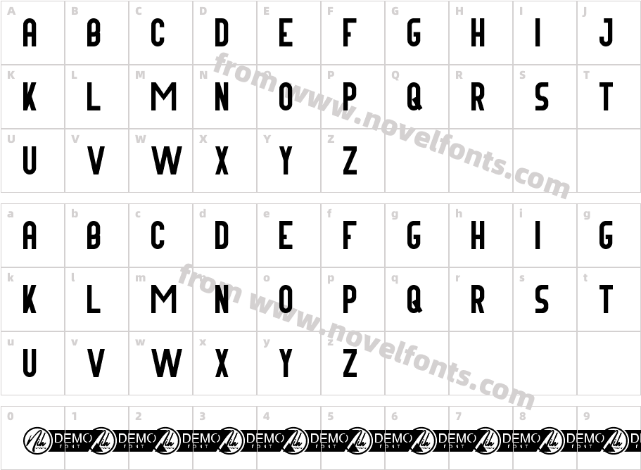 HouzeDemoRegularCharacter Map