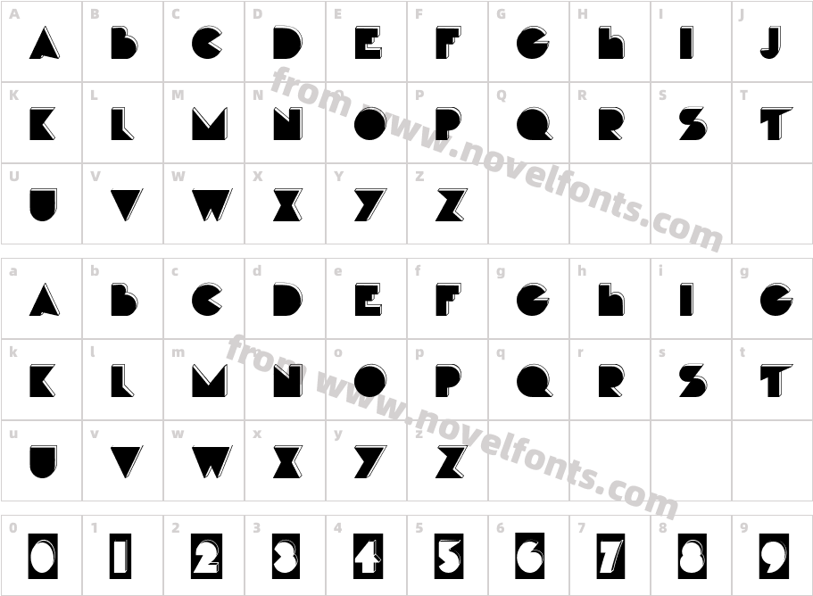 HuntCharacter Map