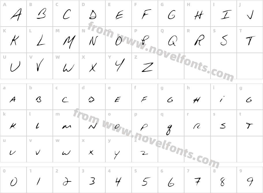 HuntersHand-PlainCharacter Map