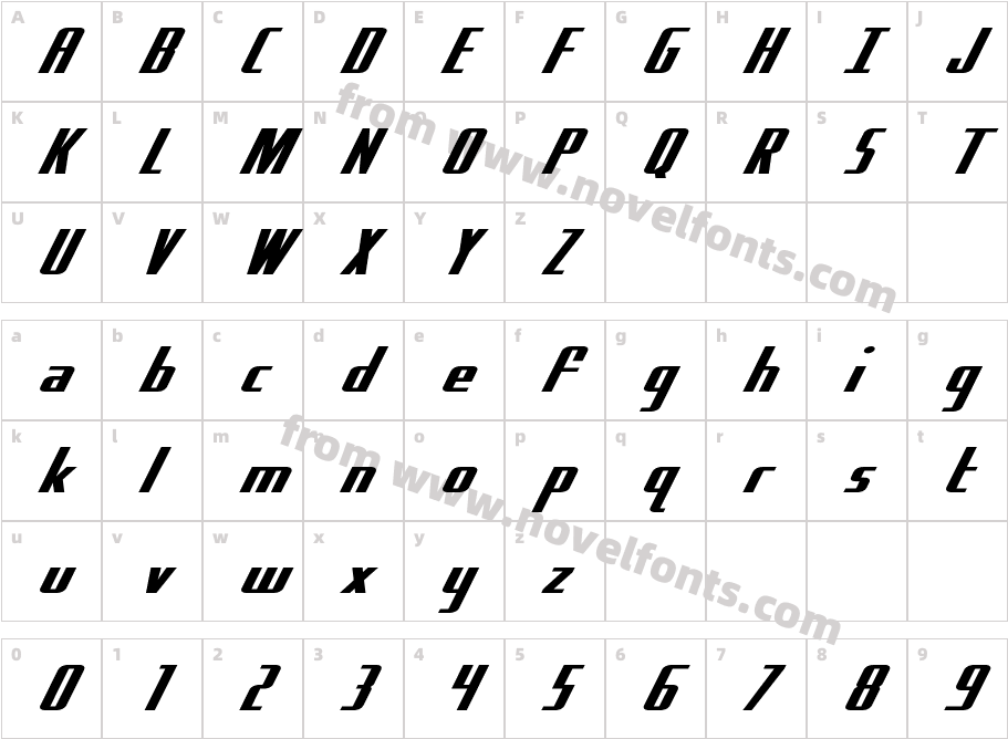 Hydro Squad Extra-ExpandedCharacter Map