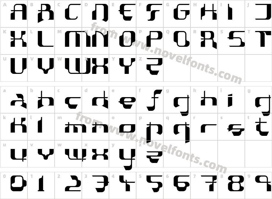 HyperionCharacter Map