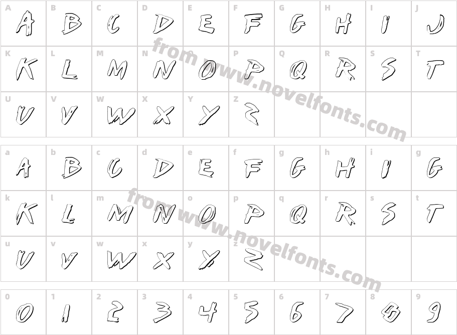 I Want My TTR! (Shadow)Character Map