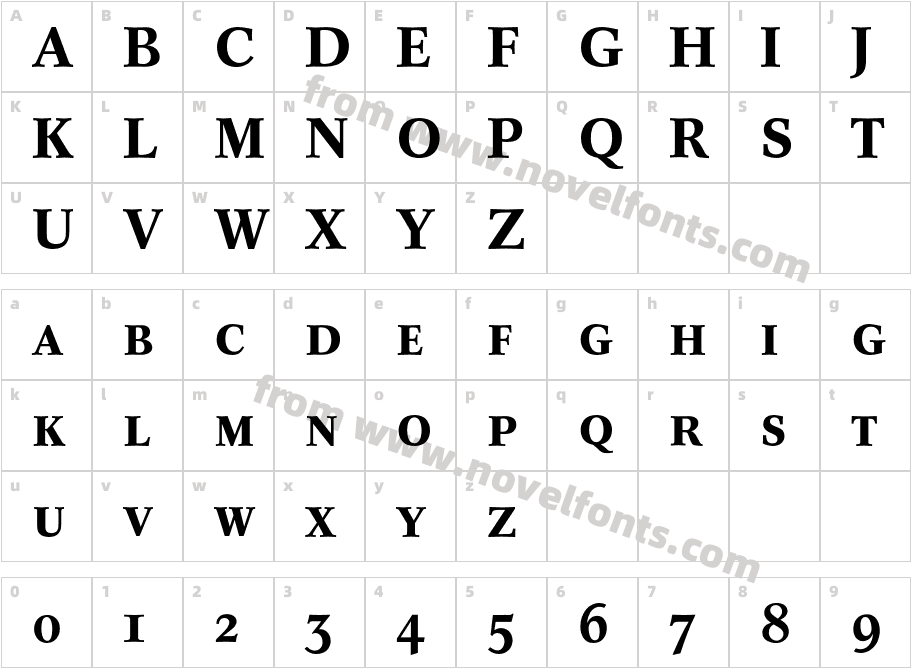 Concorde Expert BQCharacter Map