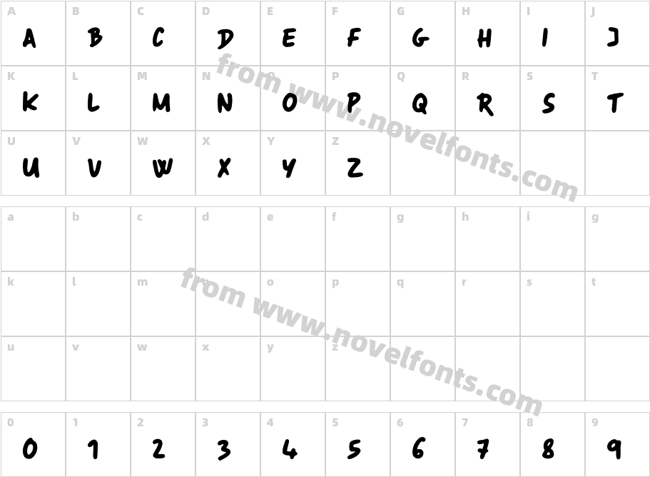 IM Handy DEMO MarkerCharacter Map