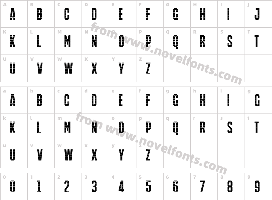 IRON MAN OF WAR 001B NCVCharacter Map