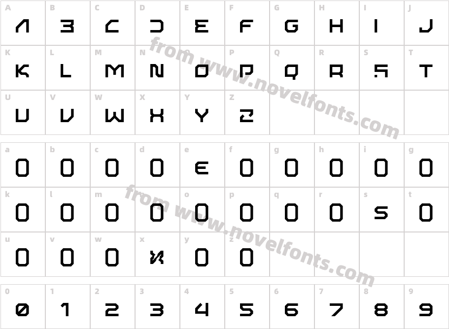 ISL_ALPHABOT XENCharacter Map