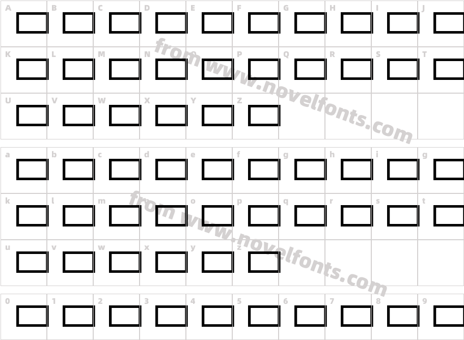 ISL_FADE TO BLAKCharacter Map