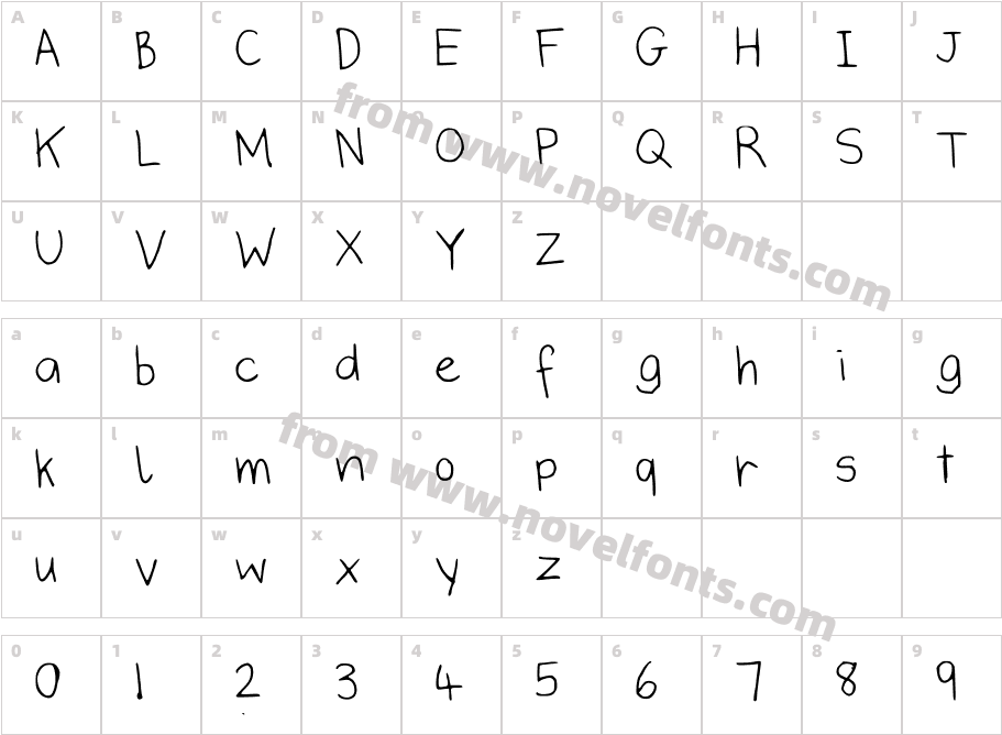 IYSJokeWeMadeCharacter Map