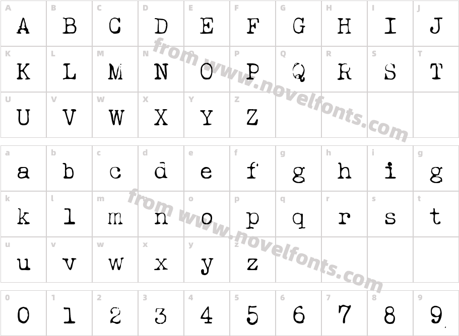 Ieicester LightCharacter Map