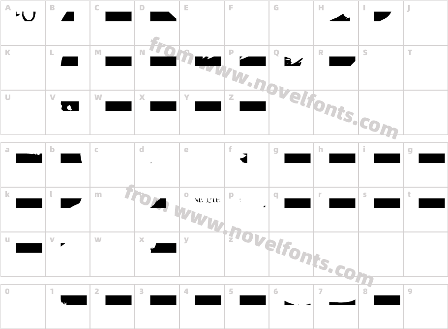 IgaramWar25Character Map