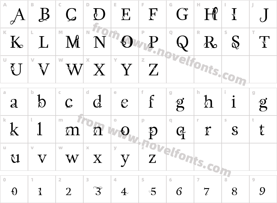 IllusionJETMCharacter Map