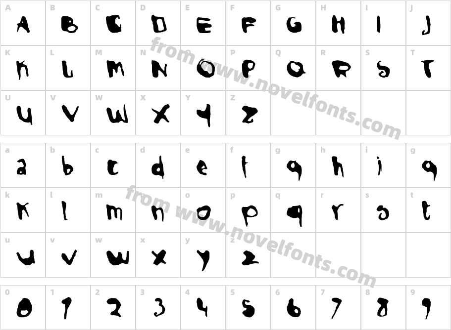 Ilse NormalCharacter Map