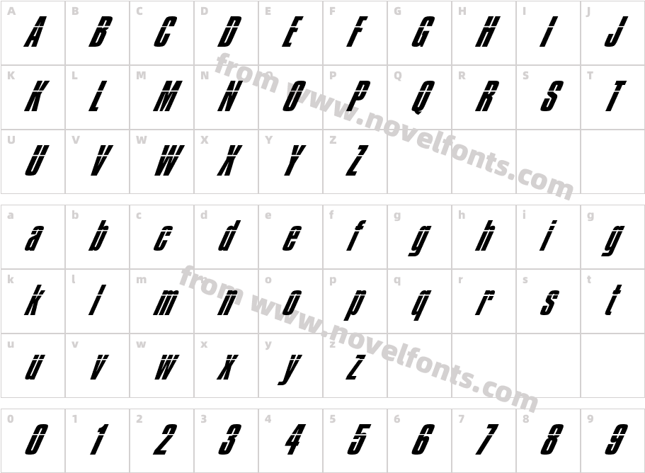 Impossible - 050Character Map