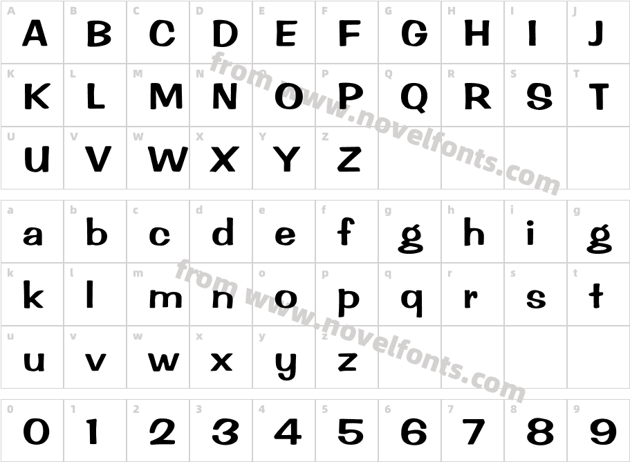 Impressed WdCharacter Map