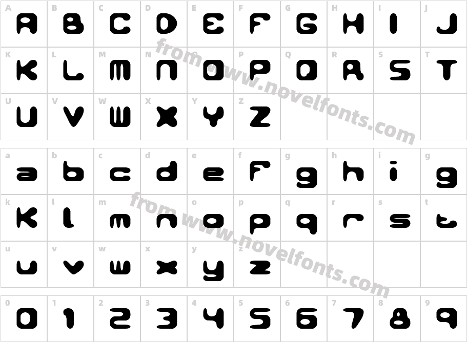 Conduit (BRK)Character Map