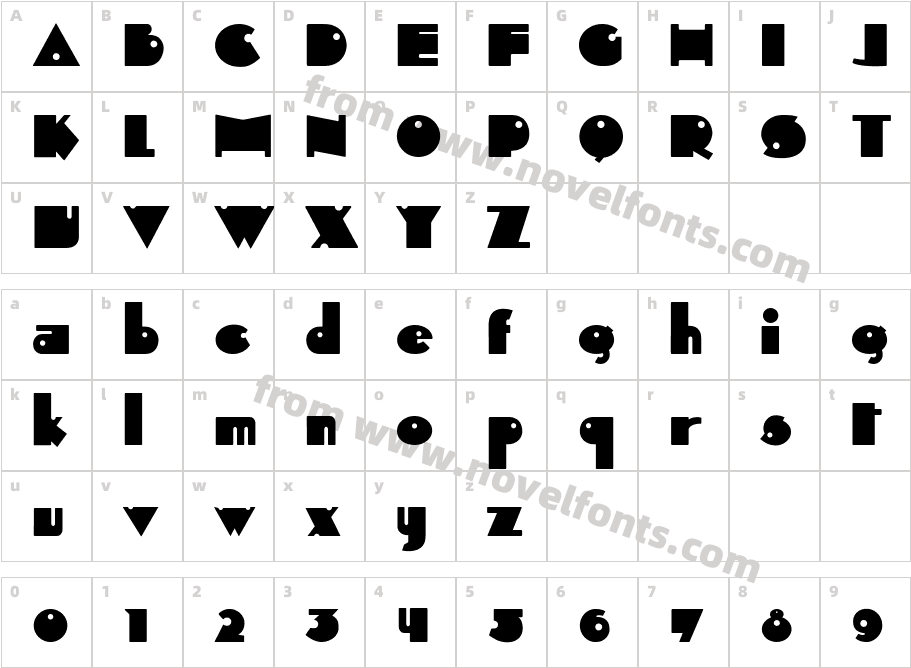 IndependantCharacter Map