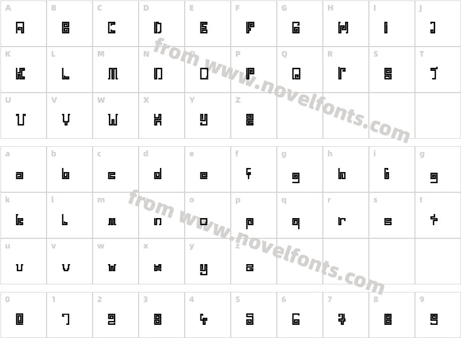 IndiaSnakePixelLabyrinthGam-BolCharacter Map