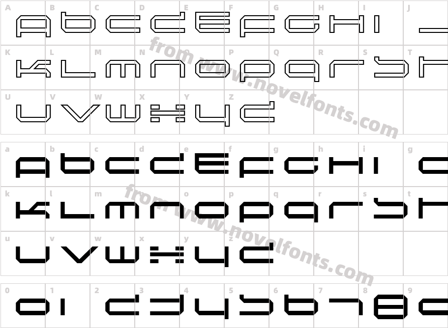 InductionCharacter Map