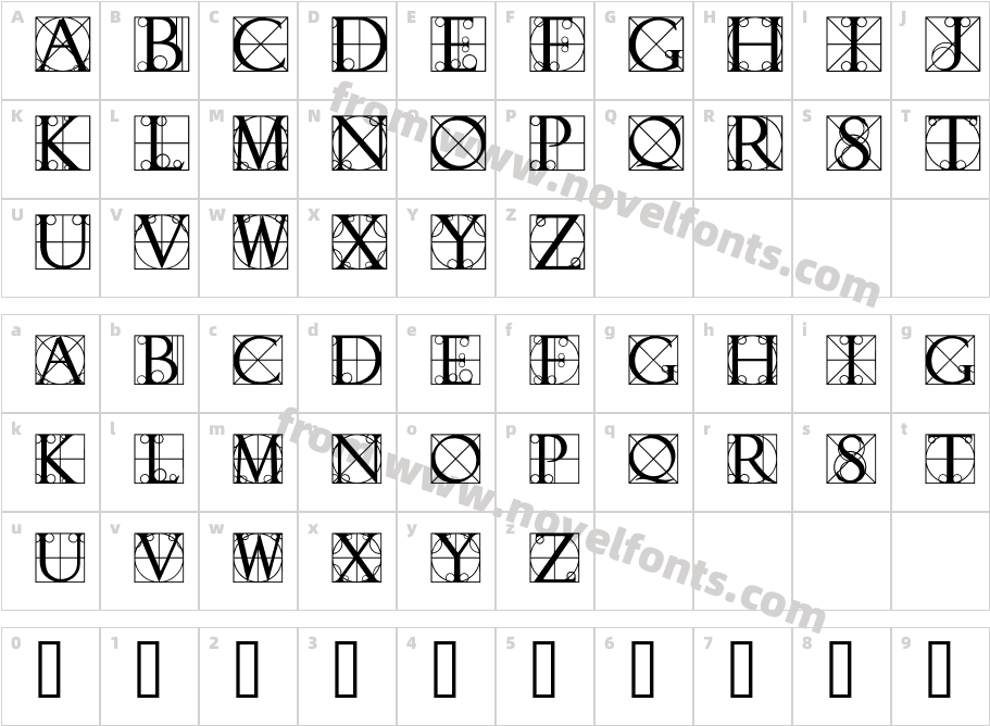 Initial Caps 3  NormalCharacter Map