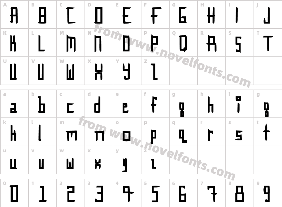 Innie OuttieCharacter Map