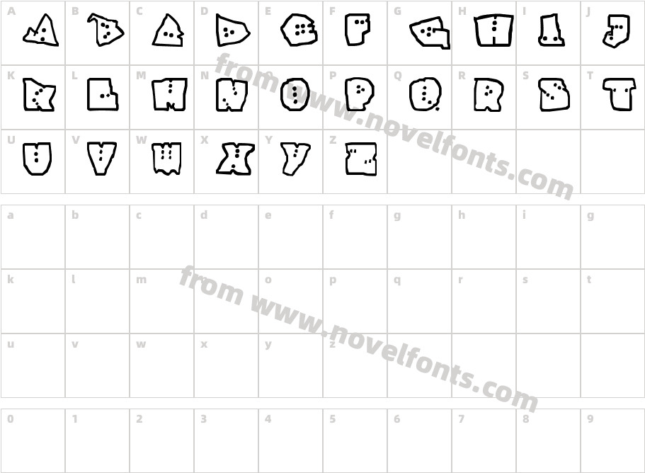 InterZone 2Character Map