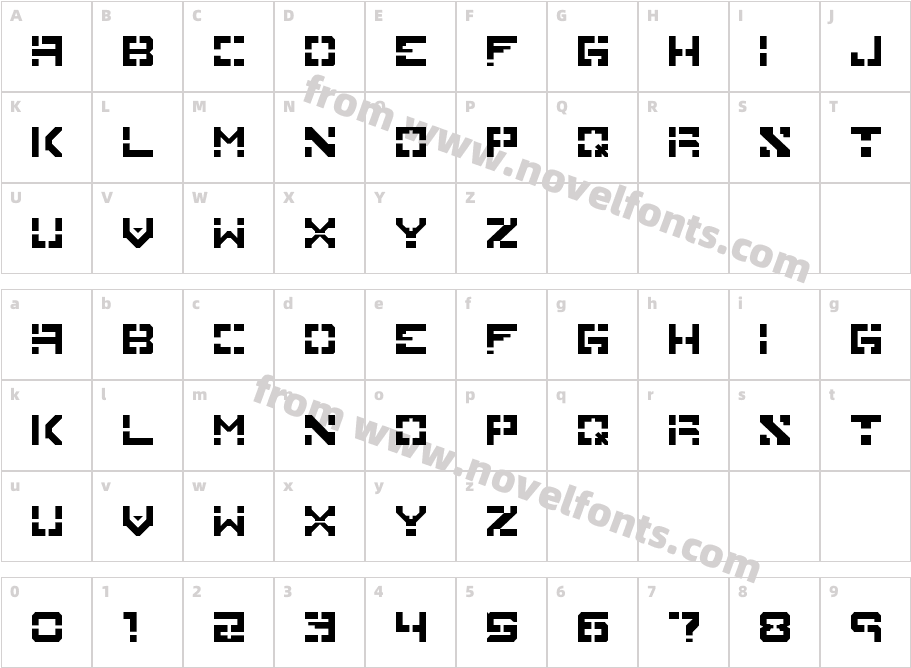 Inversion RegularCharacter Map