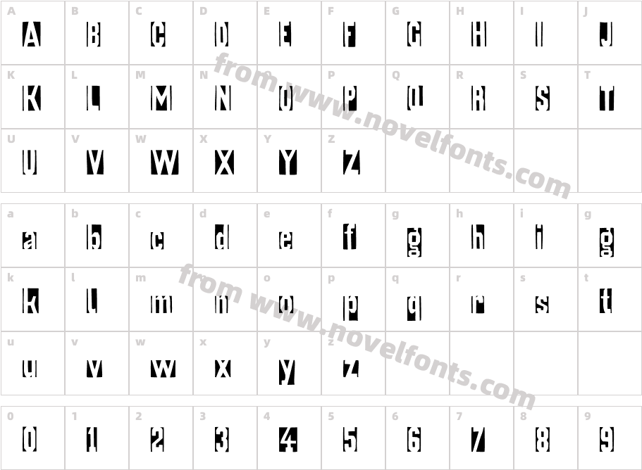 Iodine-NegativeCharacter Map