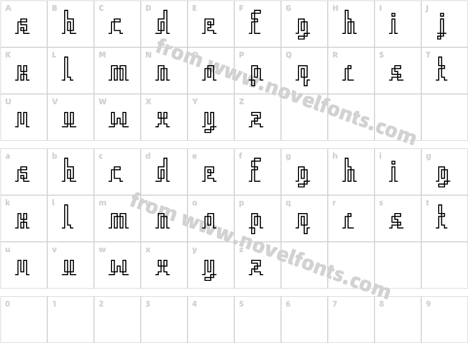 IqqCharacter Map