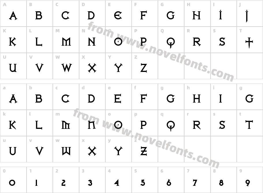 Iron League BlackCharacter Map